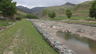 石羊河流域源头峡门河小流域水土保持综合治理