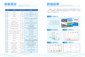 资质资信&科研成果