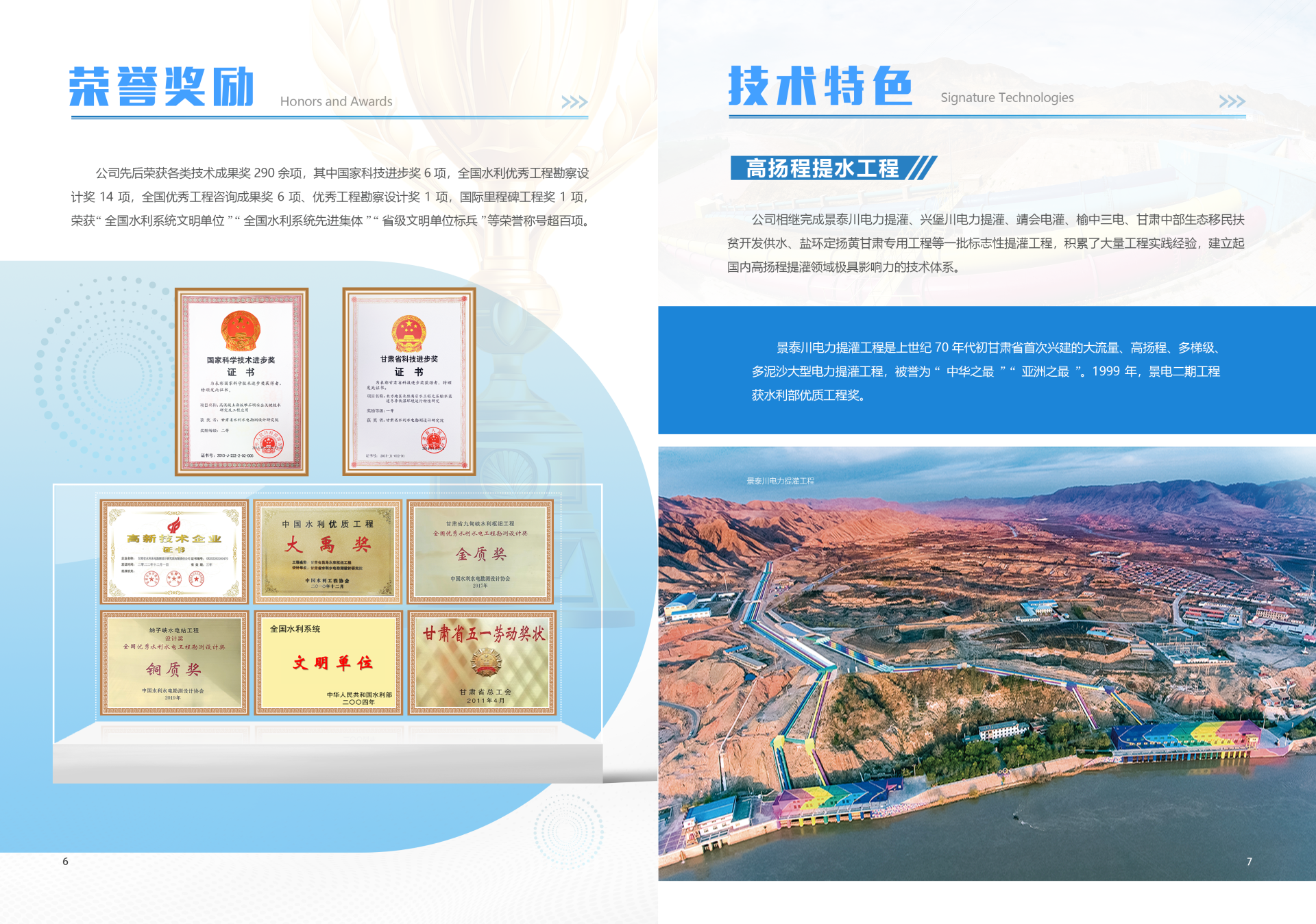 荣誉奖励&技术特色